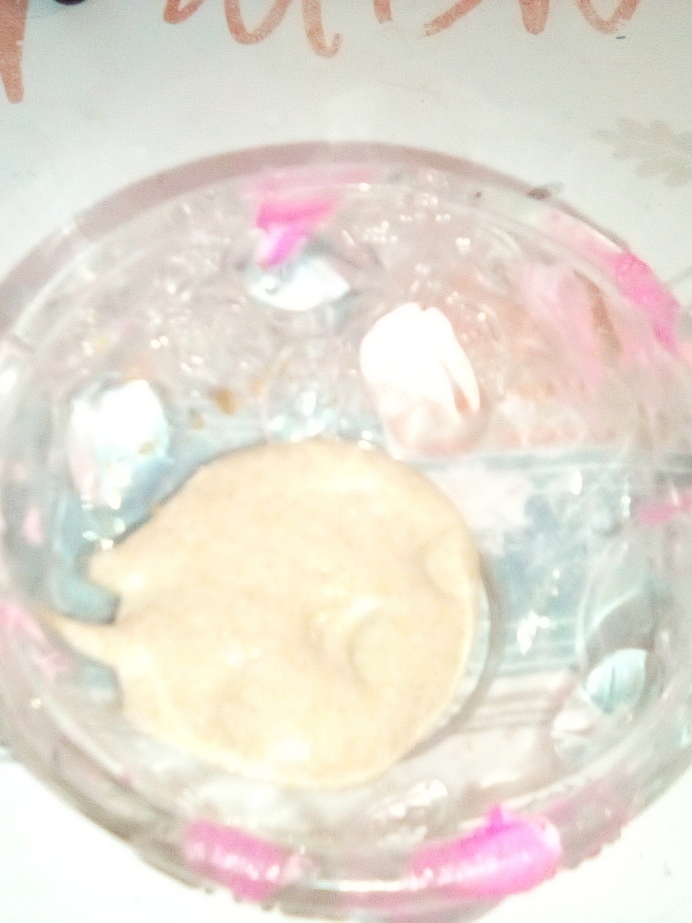 White Gold Glittery Slime